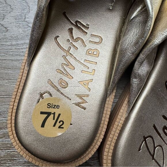 Blowfish‎ | Adios Women's Gold Sandals NWOT - Picture 4 of 7